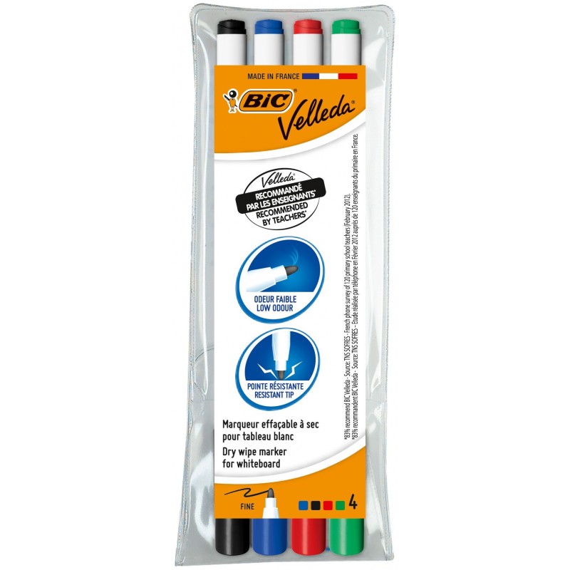 Bic Velleda - Liquid Ink Technology - marqueur pour tableau blanc